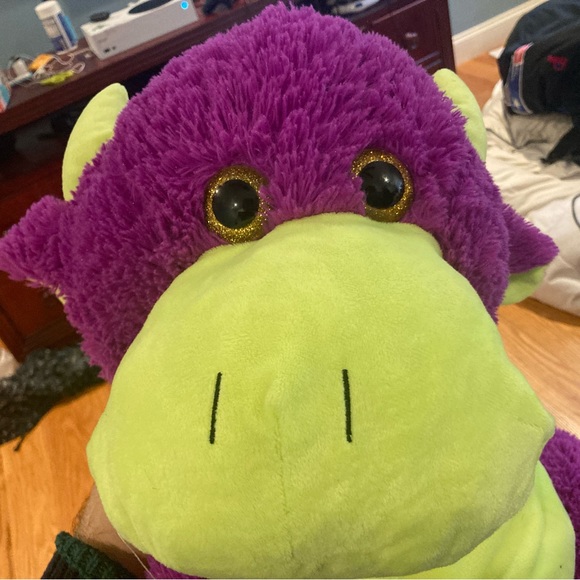 toy factory Toys Toy Factory Purple Dinosaur Plushy Poshmark